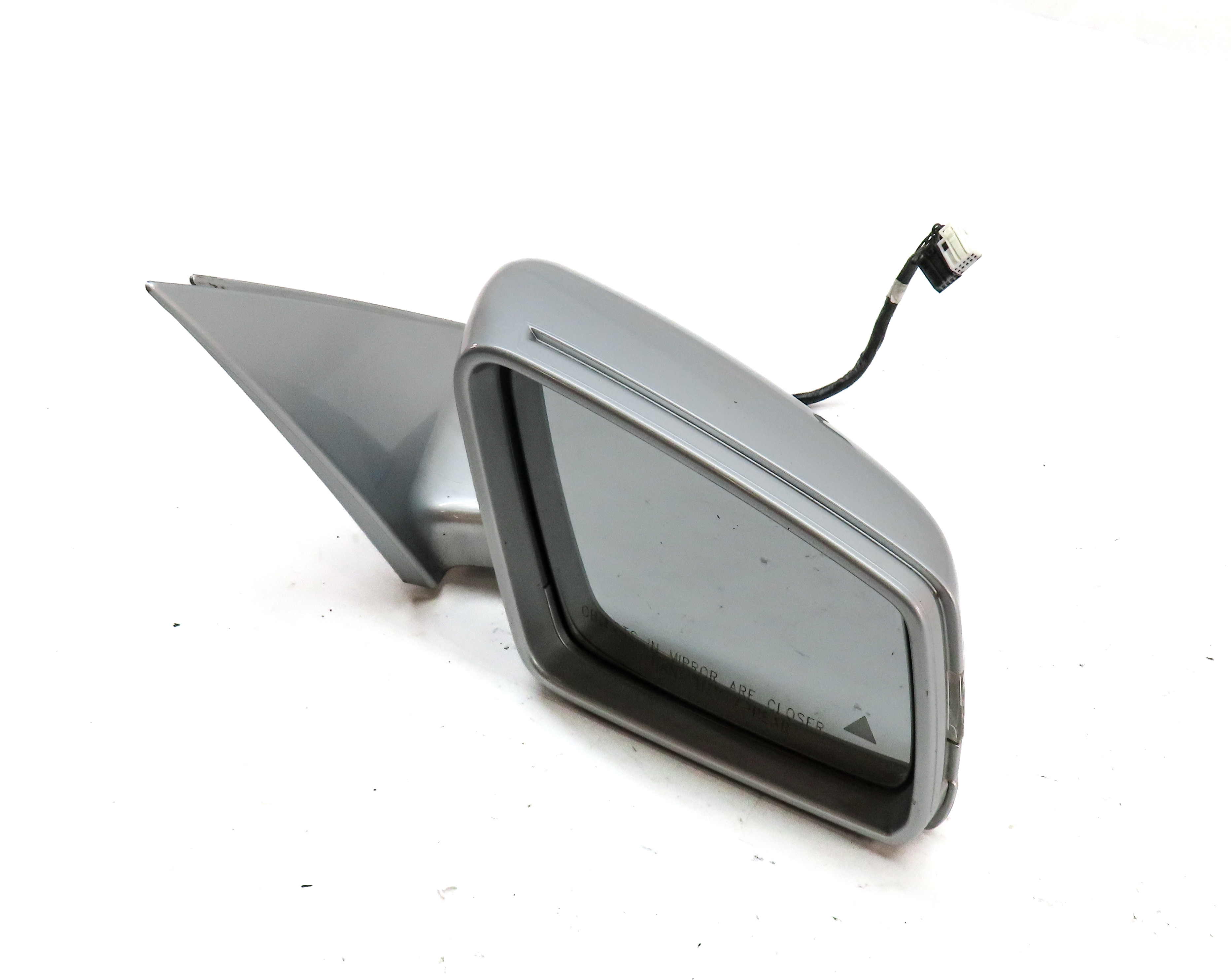 10-13 MERCEDES S350 S400 S450 S550 S600 (W221) RIGHT BLIND SPOT MIRROR (Silver) — exact item pictured
